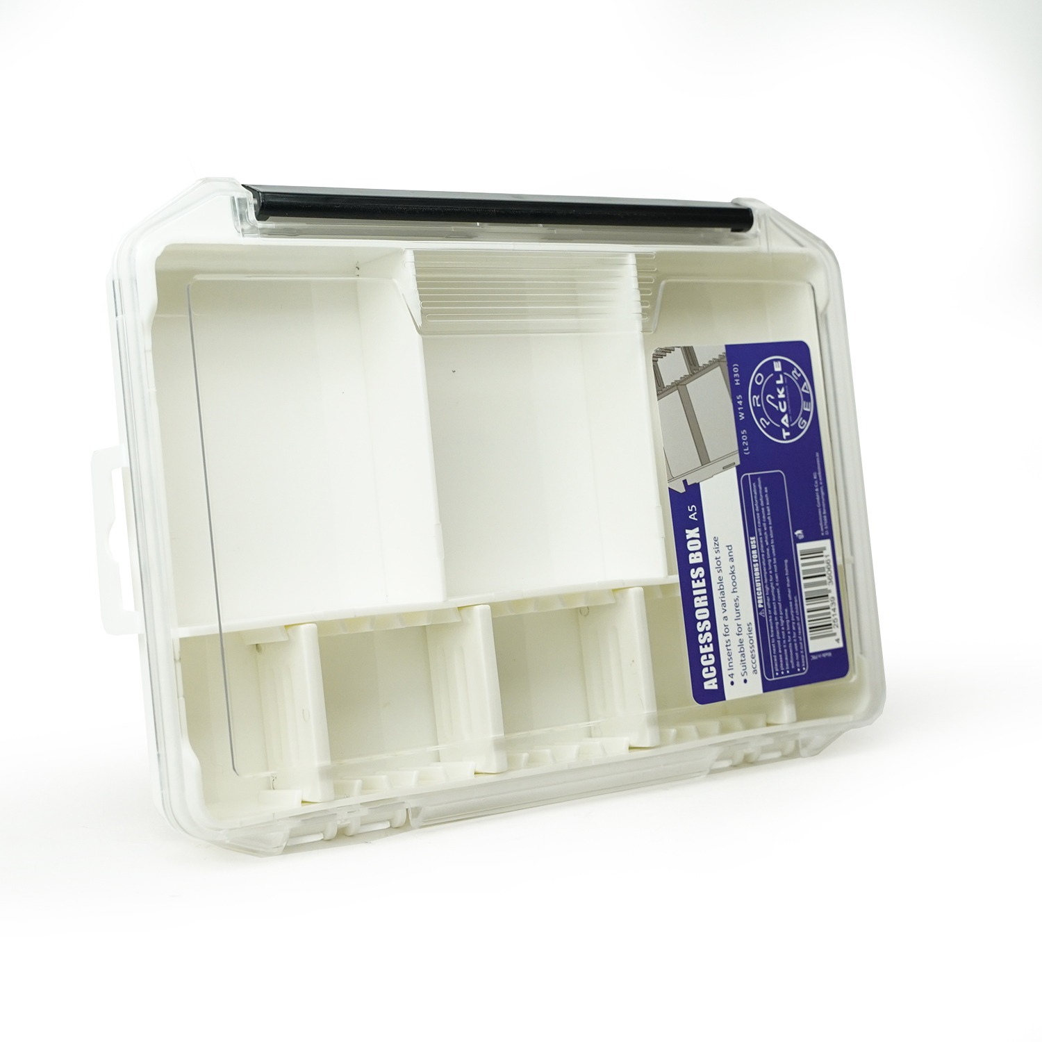 Eurocatch Pro-Tackle LureBox 20W divisible 20,5x14,5x3cm Transparent