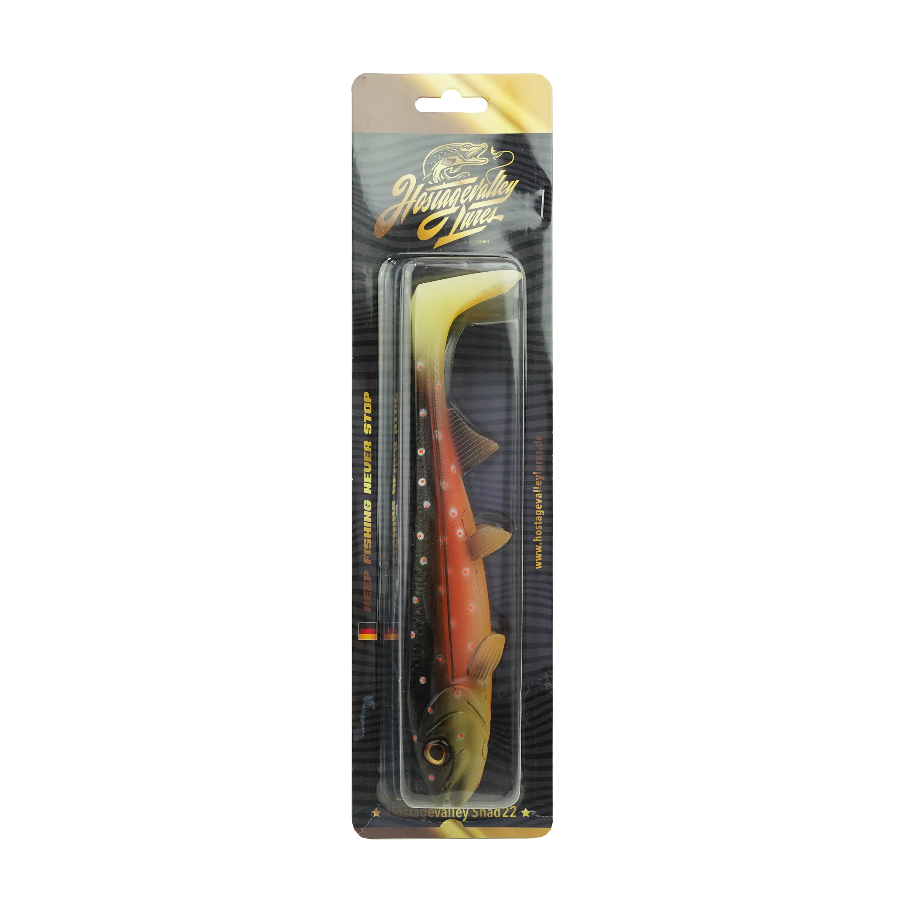 Hostagevalley Shad - Omble Chevalier UV - 26cm