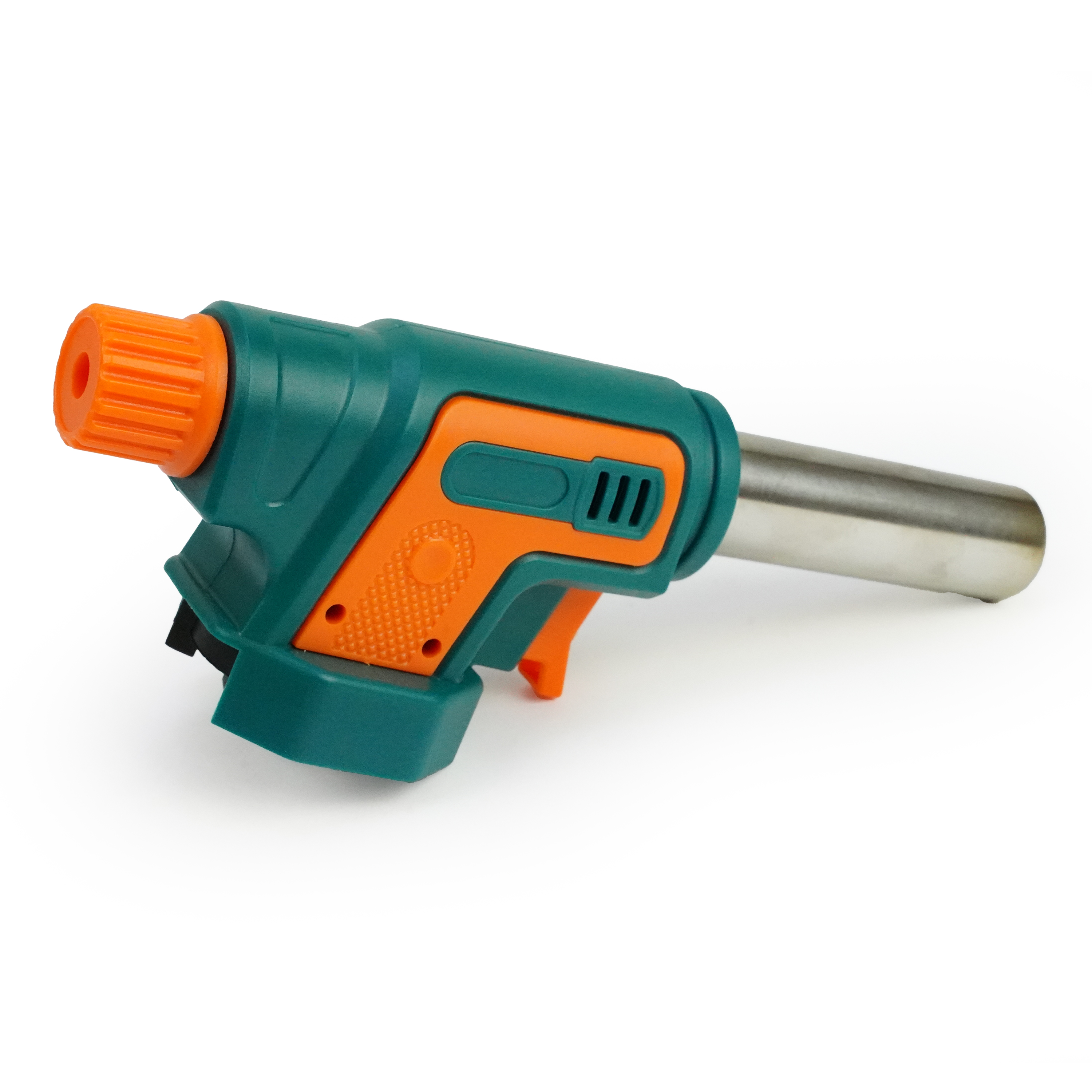 Eurocatch Gasbrander 1300°C – Voor 227g Cartridge – Elektrische Ontsteking – Instelbaar Brandvermogen – Soldeerbrander / Crème Brûlée Brander