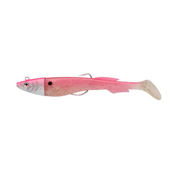 Power Sardine - Metallic Pink - 12cm - 20g - Leurre Souple 