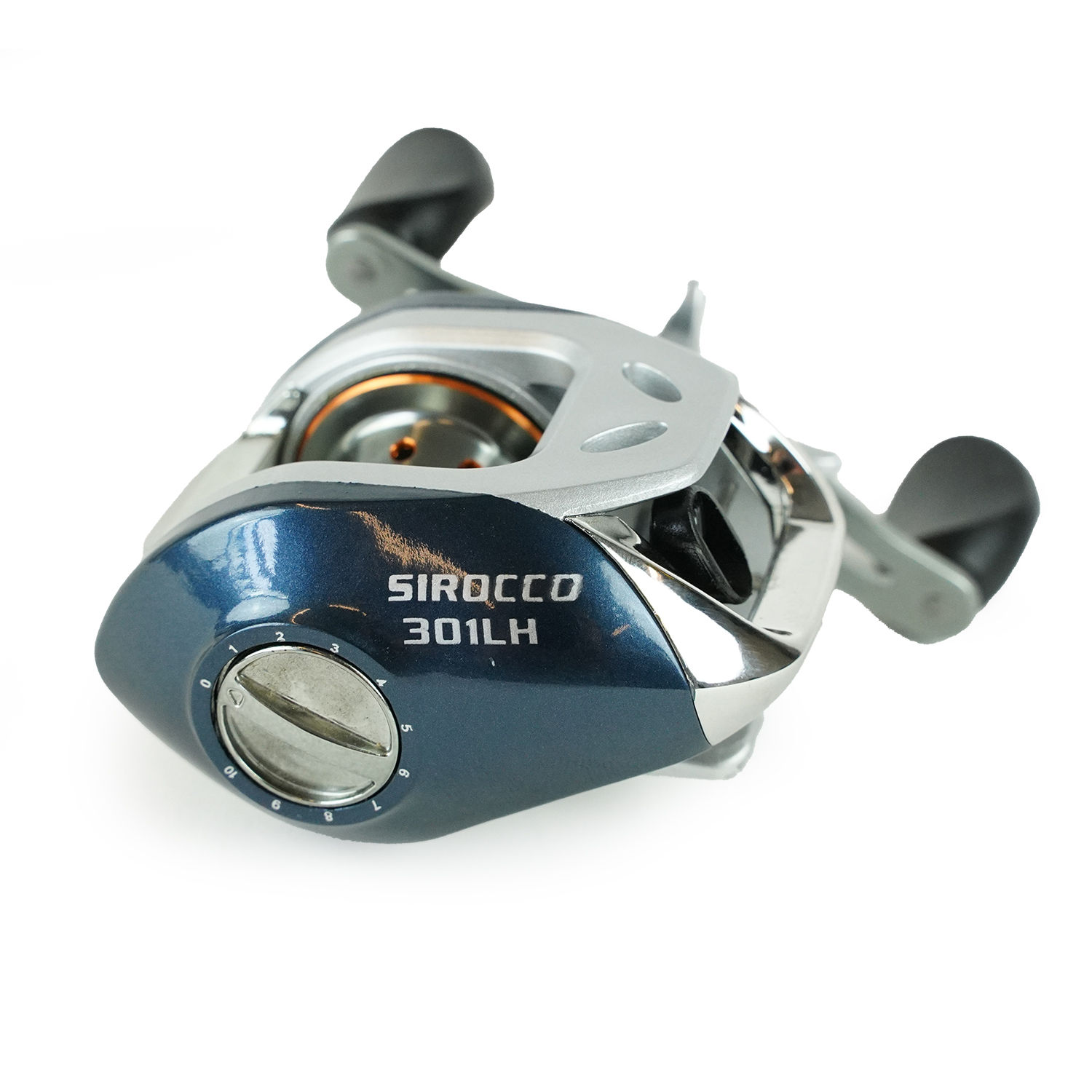 Moulinet pêche Sirocco 301LH - Moulinet baitcasting - Moulinet Carnassier