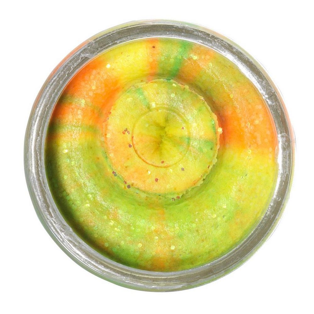Berkley Natural Glitter Troutbait - Garlic - Rainbow Glitter