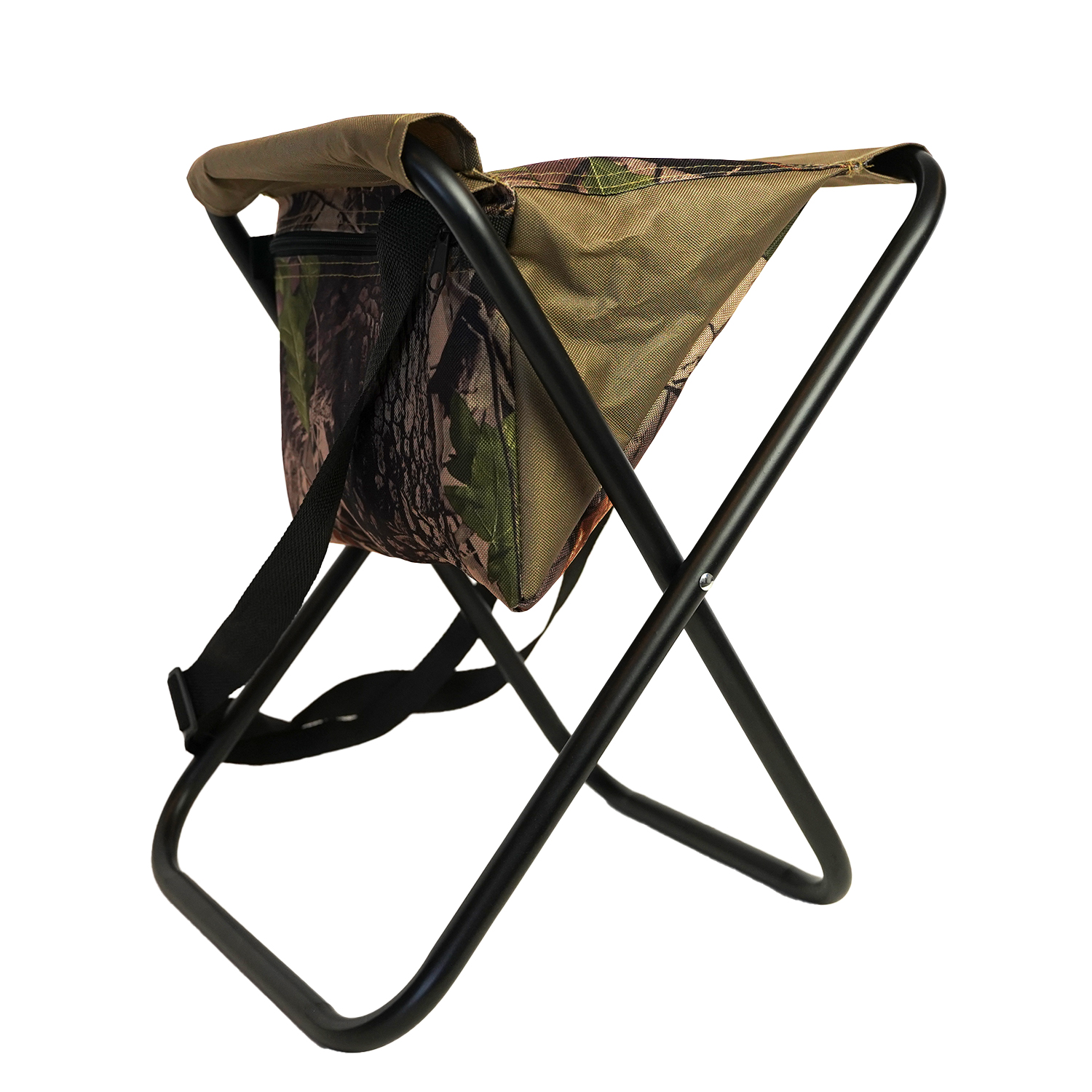 Chaise pliable Eurocatch - Tabouret de pêche - Incl. Sac et sangle de transport - Camouflage