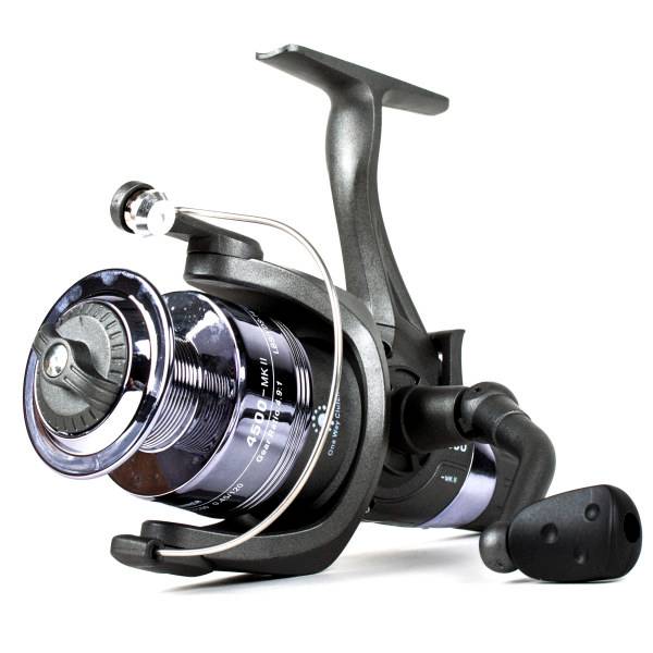 X2 Helius Runner Moulinet à bobine libre lot de 2 avec fil de pêche - Moulinet pêche - Moulinet carpe