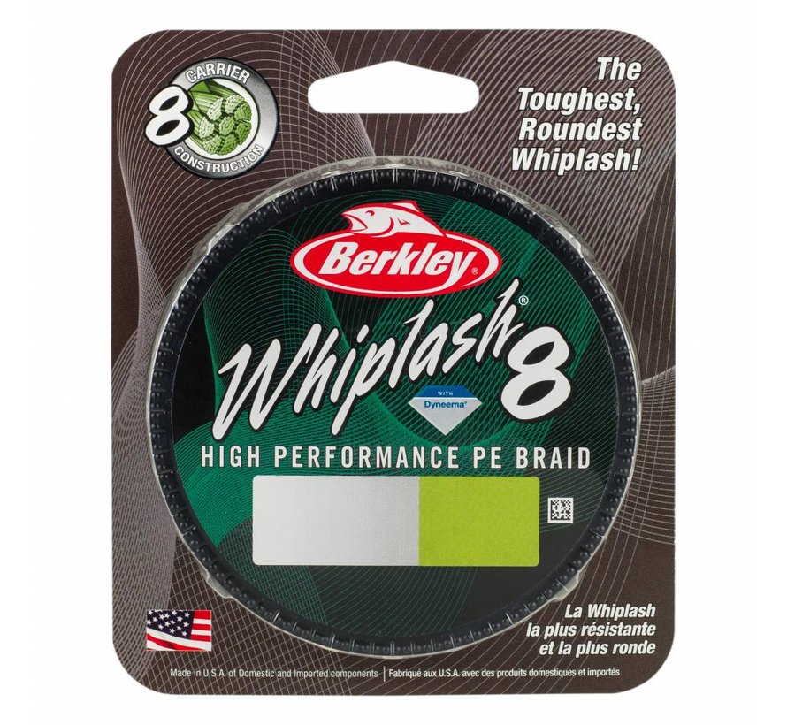 Berkley Whiplash 8 300m 0,10mm Vert