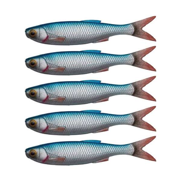 Craft Dying Minnow - Blue Pearl - 7.5cm - 2g - 5pcs - Leurre Souple