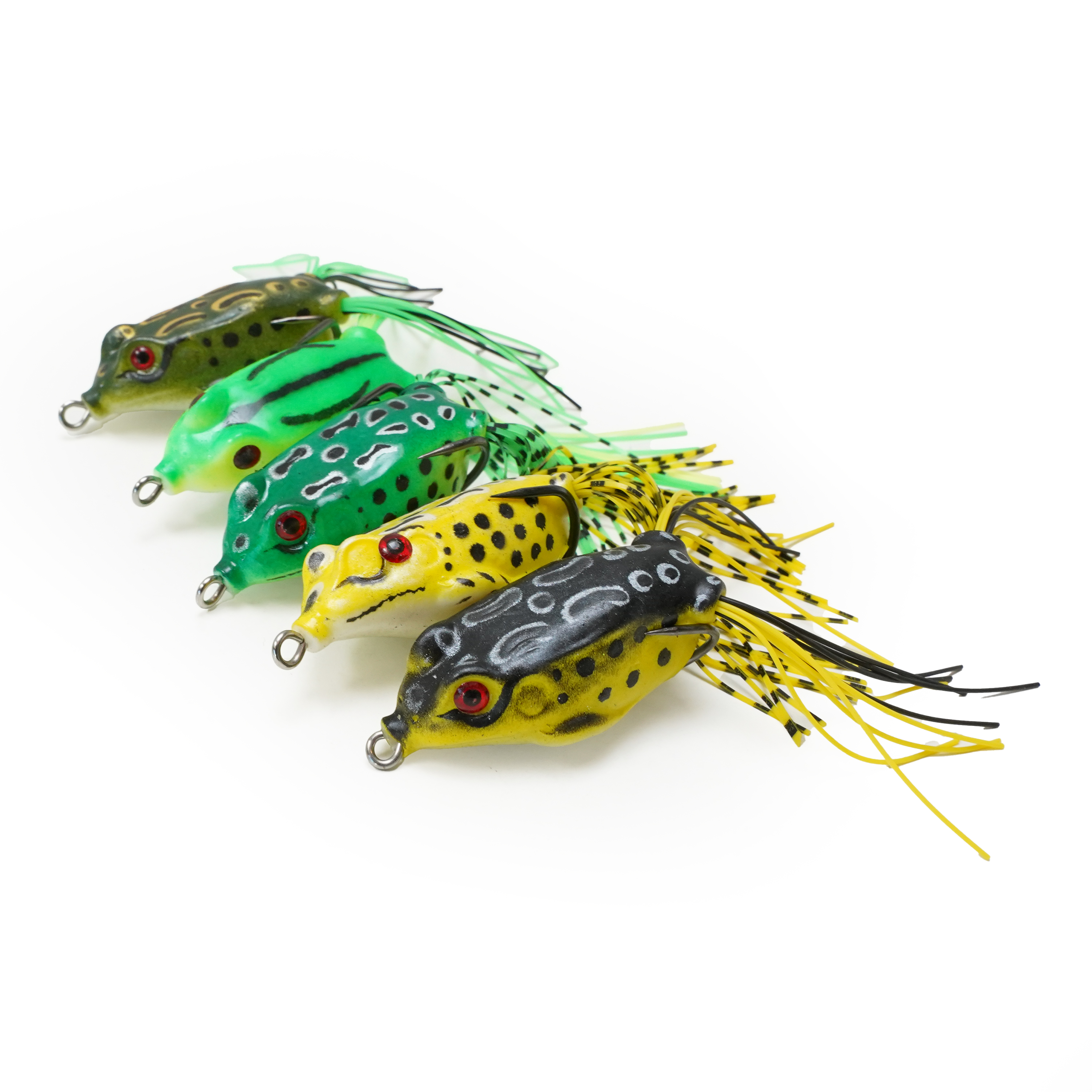 FishXpro Leurres Frog Avantage Set – Ensemble de 16 pièces pour perche et brochet