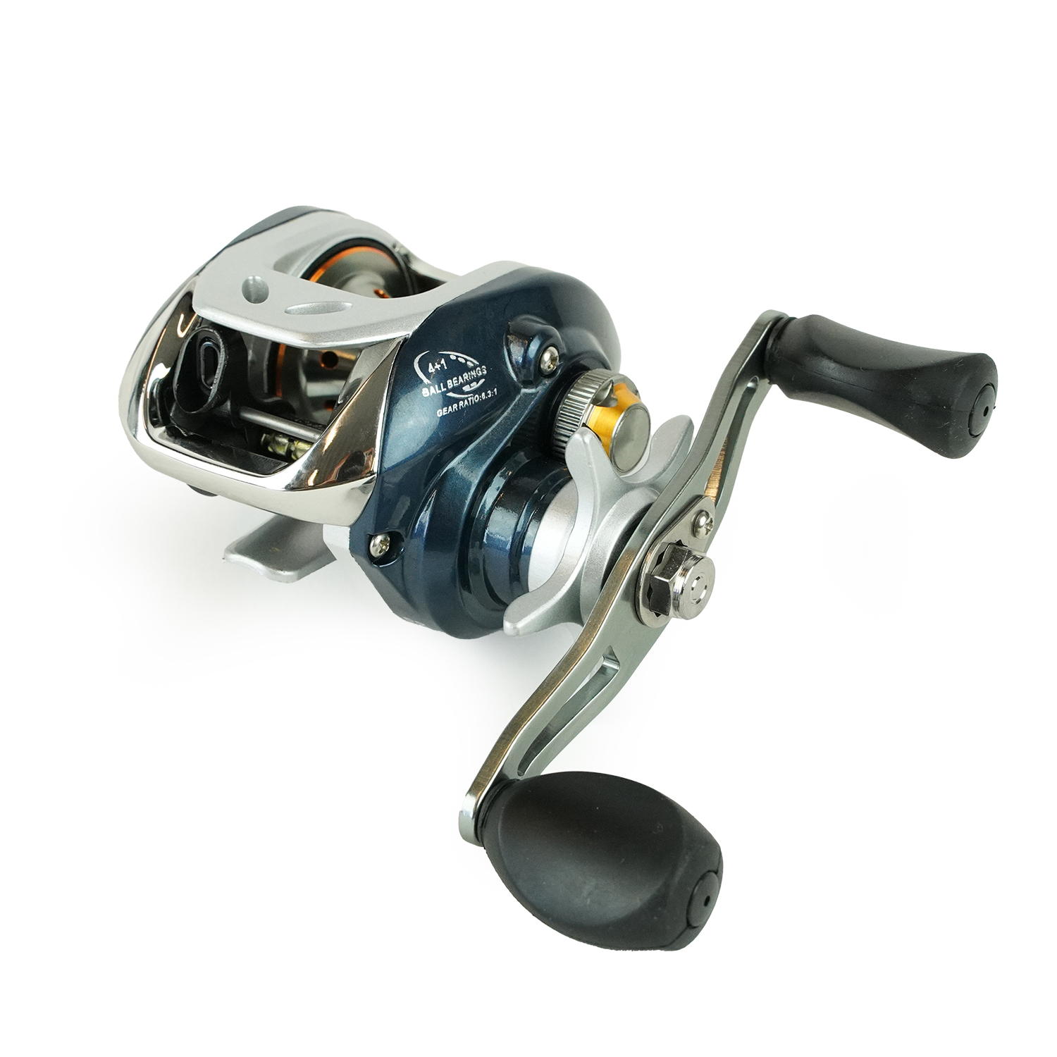 Moulinet pêche Sirocco 301LH - Moulinet baitcasting - Moulinet Carnassier