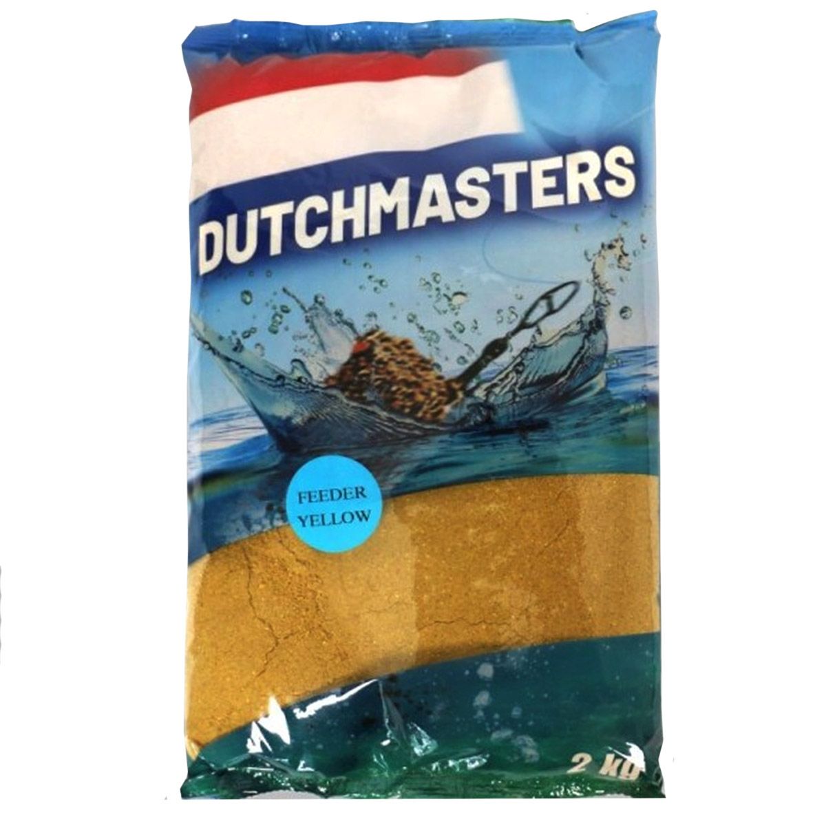 Evezet Dutchmasters feeder yellow - Lokvoer Kleur Geel - 2Kg