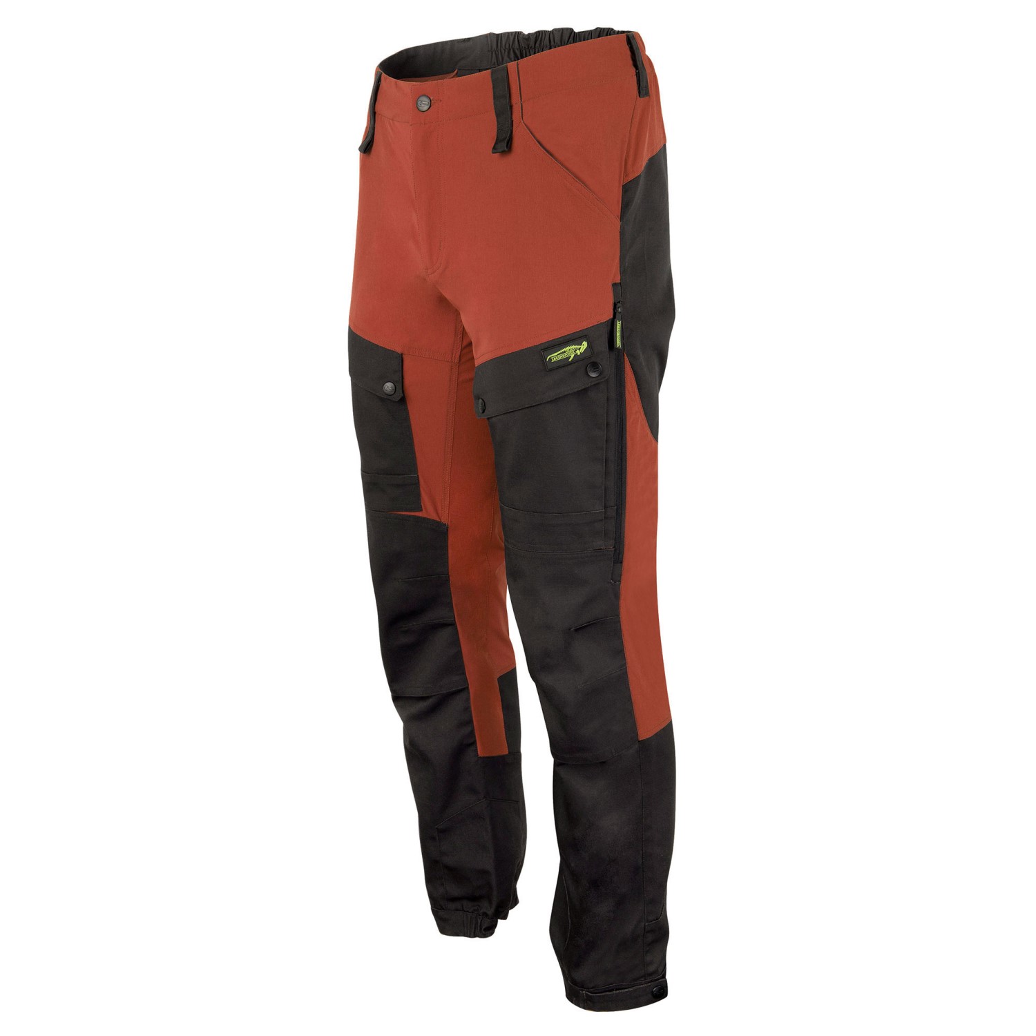Legendfossil - OF Stretch Pants Suède - Pantalon d'extérieur - Orange rouille - XXXL