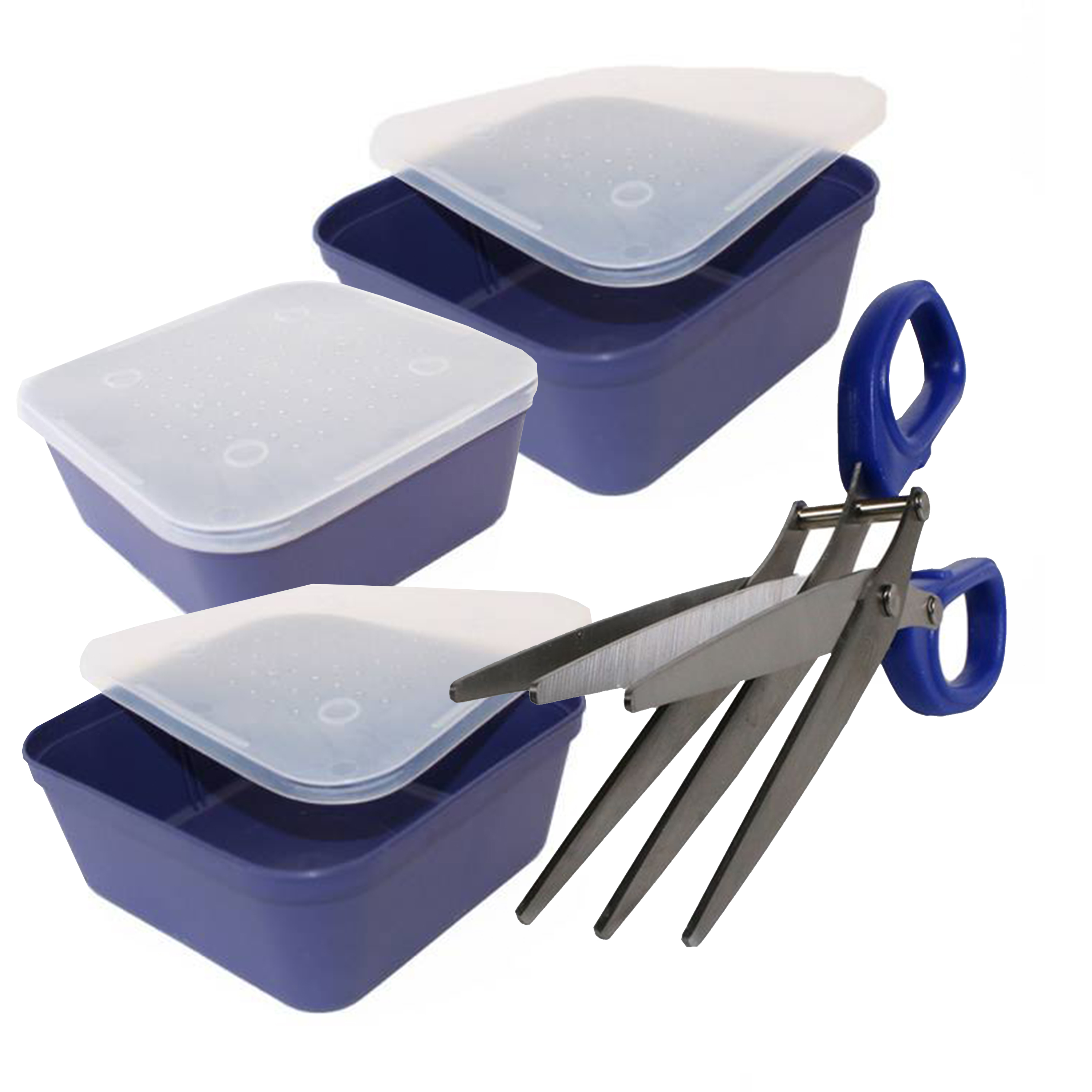 Boîte à Asticots / Set de Boîtes à Appâts / Boîte à Vers