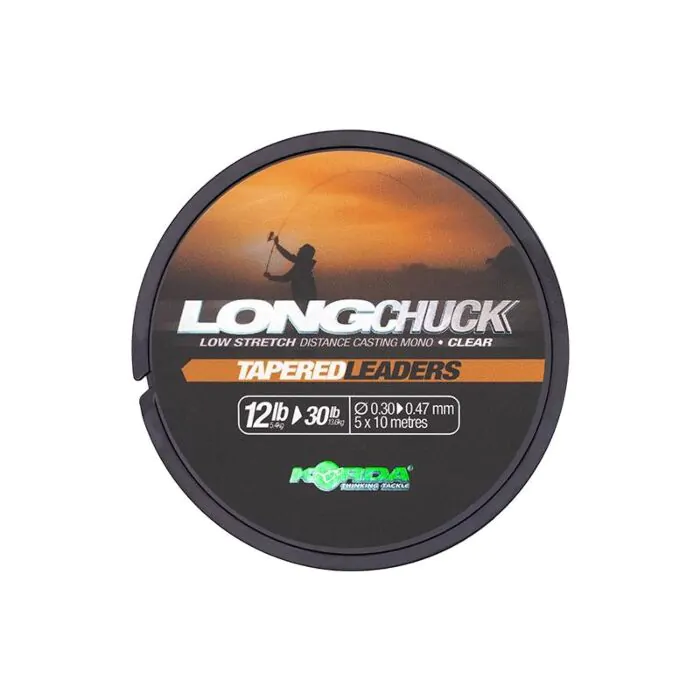 Bas de ligne coniques LongChuck 10-30lb 0,27-0,47 mm