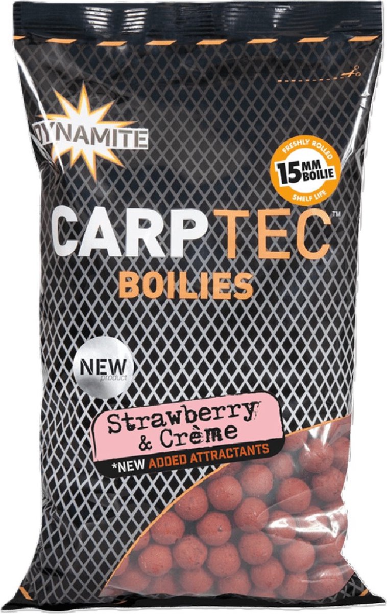 Dynamite Baits Carptec - Strawberry & Creme - 1.8kg - 15mm