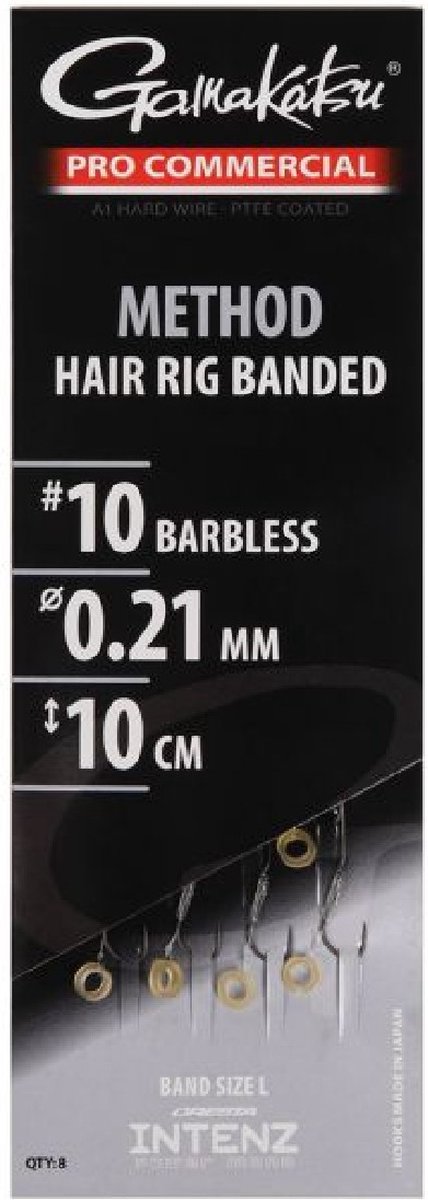 Cresta Method- Hair Rig Band - Size #12-0 21mm - 10cm