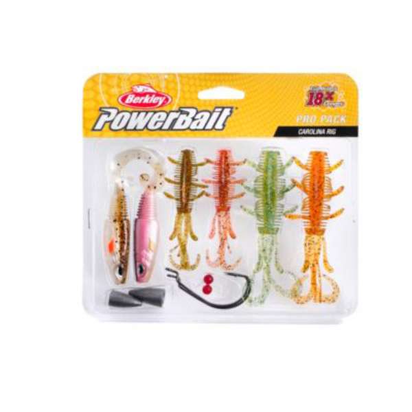 PowerBait Pro Pack - Montage Carolina - Leurres Souples - Ensemble