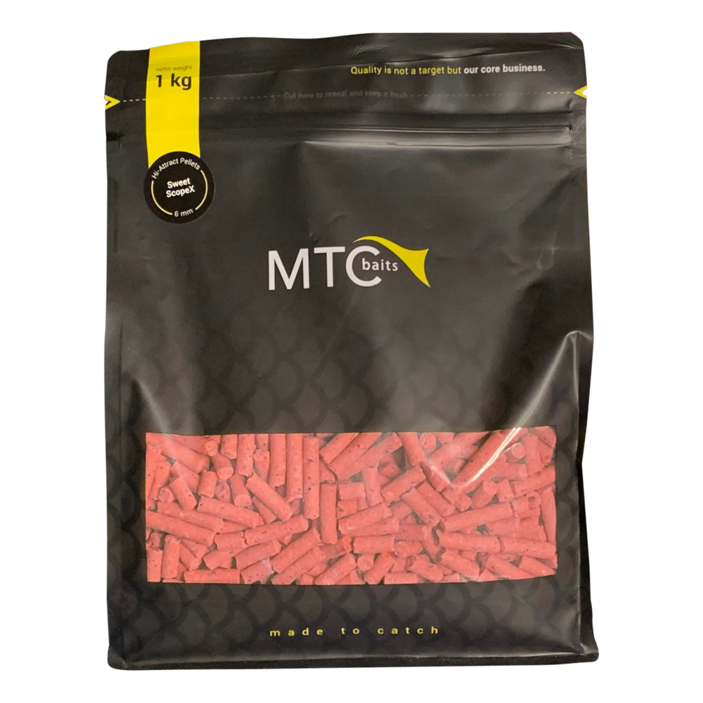 MTC - Gros poisson aux fraises - Pellet 1kg - Pastille de 6 mm