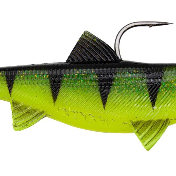 Real Fin Shad 12 Ready2Catch - Shiny Tiger - 12cm - 25g - 3 Pièces