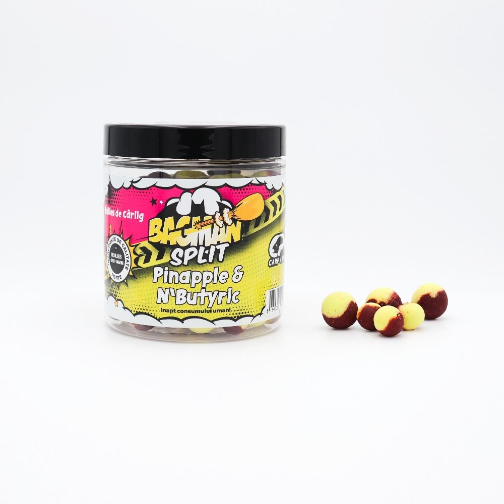 CPK HOOKBAIT BOILIES BAGMAN SPLIT Fruits Rouges 10/14 MM 130 G