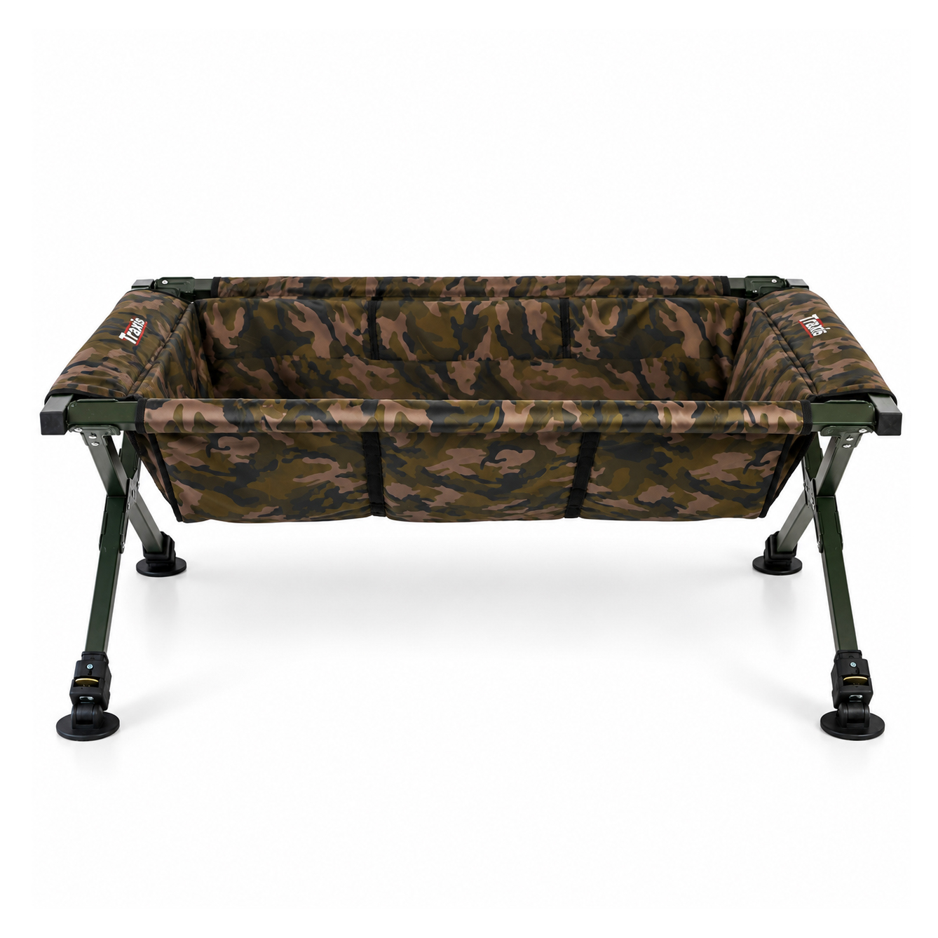 Traxis Camouflage - Cradle XXL - Tapis de décrochage - Pliable - Pieds réglables
